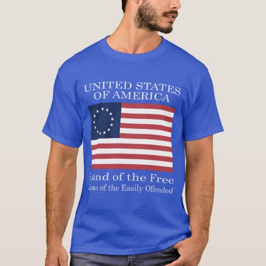 Thuis van de gemakkelijk beledigde t-shirt (Voorkant)