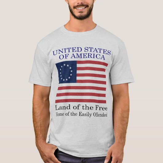 Thuis van de gemakkelijk beledigde t-shirt (Voorkant)