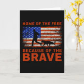 Thuis van de vrije mensen dankzij de dapperen kaart (Gele Bloem)