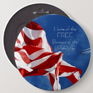 Thuis van de Vrije vanwege de Brave Button