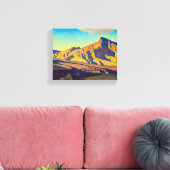 Thuis van de woestijn door Maynard Dixon Canvas Afdruk (Insitu (Woonkamer))