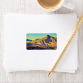 Thuis van de woestijn door Maynard Dixon Etiket (Insitu)