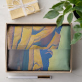 Thuis van de woestijn door Maynard Dixon Tissuepapier (Geschenk)