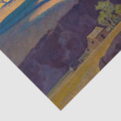 Thuis van de woestijn door Maynard Dixon Tissuepapier (Detail)