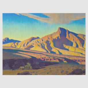 Thuis van de woestijn door Maynard Dixon Tissuepapier