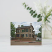 Thuis van Lincoln Briefkaart (Staand voorkant)
