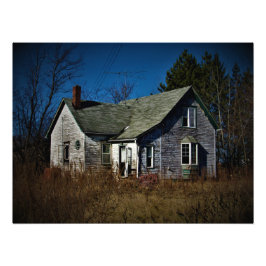 "Thuis van vergeten herinneringen" Foto Afdruk