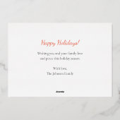 Thuis voor de Feestdagen Kerstmis (Achterkant)