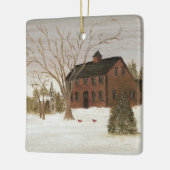 Thuis voor Feestdagen: Kerstmis Keramisch Ornament (Links)