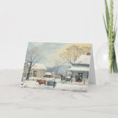 "Thuis voor Thanksgiving" Feestdagen Kaart (Voorkant)