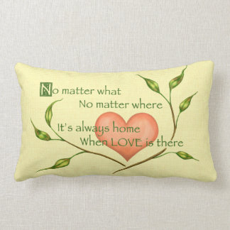 Thuis waar liefde is kussen