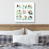 Thuis waar mama Collage is Canvas Afdruk (Insitu (Slaapkamer))