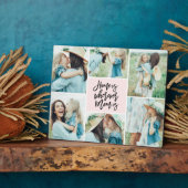 Thuis waar mama Foto Collage is Fotoplaat (Zijkant)