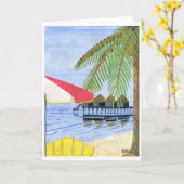 THUIS WEG VAN HUIS KAART (Gele Bloem)