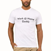 Thuis werken bij papa T-Shirt