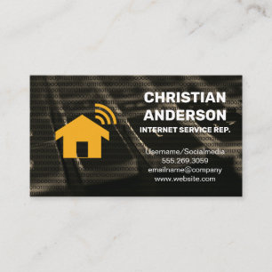 Thuis Wifi   Tech Service Visitekaartje