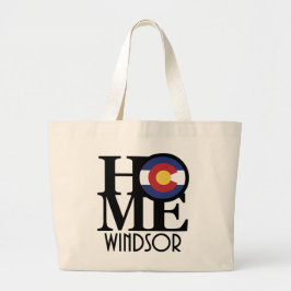 THUIS Windsor Colorado Grote Tote Bag