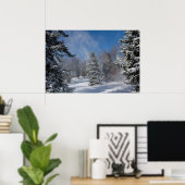 Thuis- Winterdruk 04072 Poster (Thuiskantoor)