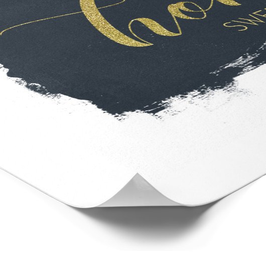 Thuis, zoet poster (Hoek)