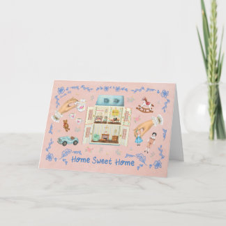 Thuis Zoete Thuis Poppenhuis Droom Kaart