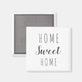 Thuis zoete thuisboerenmagneten magneet (Voorkant / Achterkant)