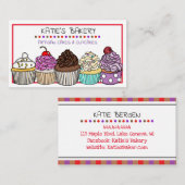 Thuisbakkerij of bakkerij visitekaartje (Voorkant / Achterkant)