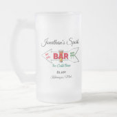 Thuisbalk Tavern Pub Man Cave Cold Beer Matglas Bierpul (Links)