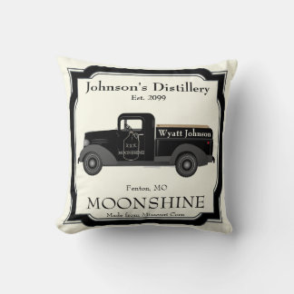 Thuisbar Pret Moonshine Kan Vintage Truck Kussen
