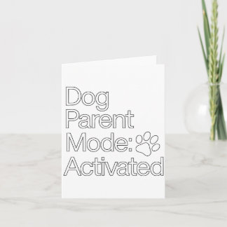 Thuisblijvende Hond Ouder _ Hond Ouder Modus Activ Kaart