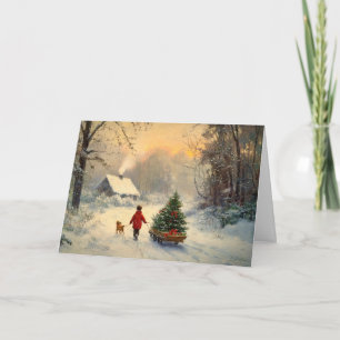 Thuisbrengen van de vakantie Cheer Kaart