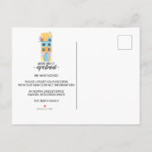 Thuiscompartiment Verplaatsend Briefkaart (Achterkant)