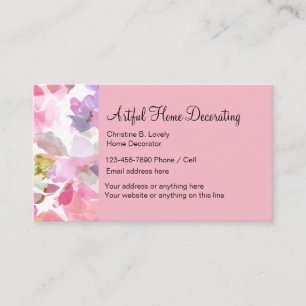 Thuisdecorteerthema Visitekaartje