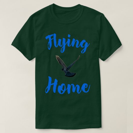 Thuisduiven T-shirt (Design voorkant)