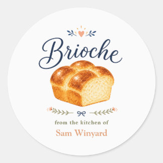 Thuisgebakken Brood Keuken Label