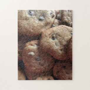 Thuisgemaakte Chocolade Koekjes Bakker Bakken Legpuzzel