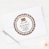 Thuisgemaakte Chocolade Rocky Road Label (Envelop)