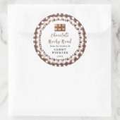 Thuisgemaakte Chocolade Rocky Road Label (Tas)