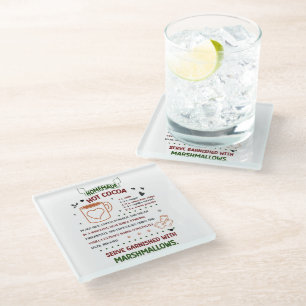 Thuisgemaakte Hot Cacao Koekjes Recept Kerst Cadea Glazen Onderzetter