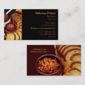 Thuisgemaakte visitekaartjes (Voorkant / Achterkant)