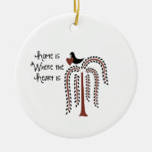 Thuishart Keramisch Ornament (Voorkant)