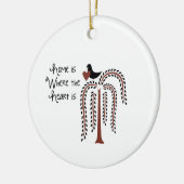 Thuishart Keramisch Ornament (Links)