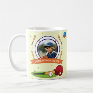 Thuishomer Ster Baseball Verjaardagscadeau Voor Ki Koffiemok