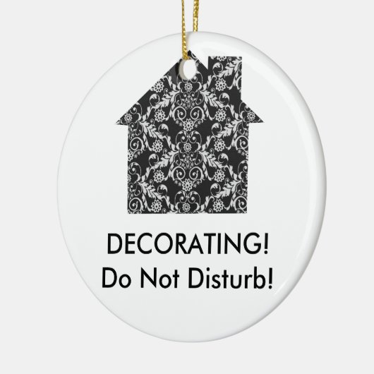 Thuisinterne decorator keramisch ornament (Links)
