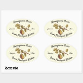 Thuiskantines Etiket  peren Jouw naam (Vel)