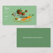 thuiskoken II Visitekaartje (Voorkant / Achterkant)