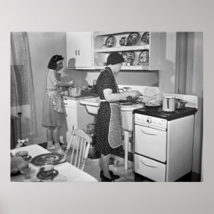 Thuiskoking: 1942 poster