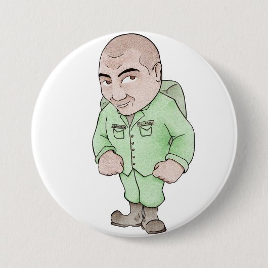 thuiskomst ronde button 7,6 cm (Voorkant)