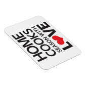 Thuiskookseizoen met liefde magneet (Rechterzijde)