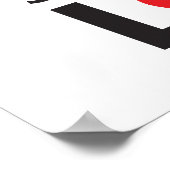 Thuiskookseizoen met liefde poster (Hoek)