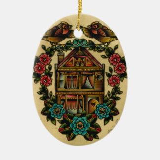 thuisland keramisch ornament